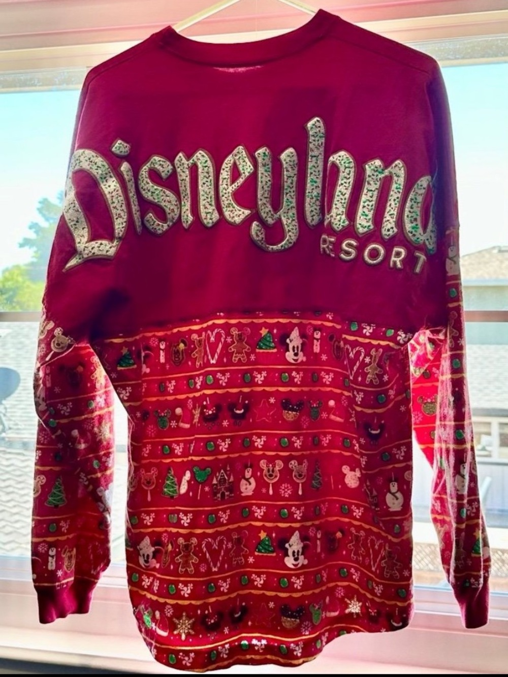 Disneyland Holiday Snacks Spirit Jersey Adult Size Small